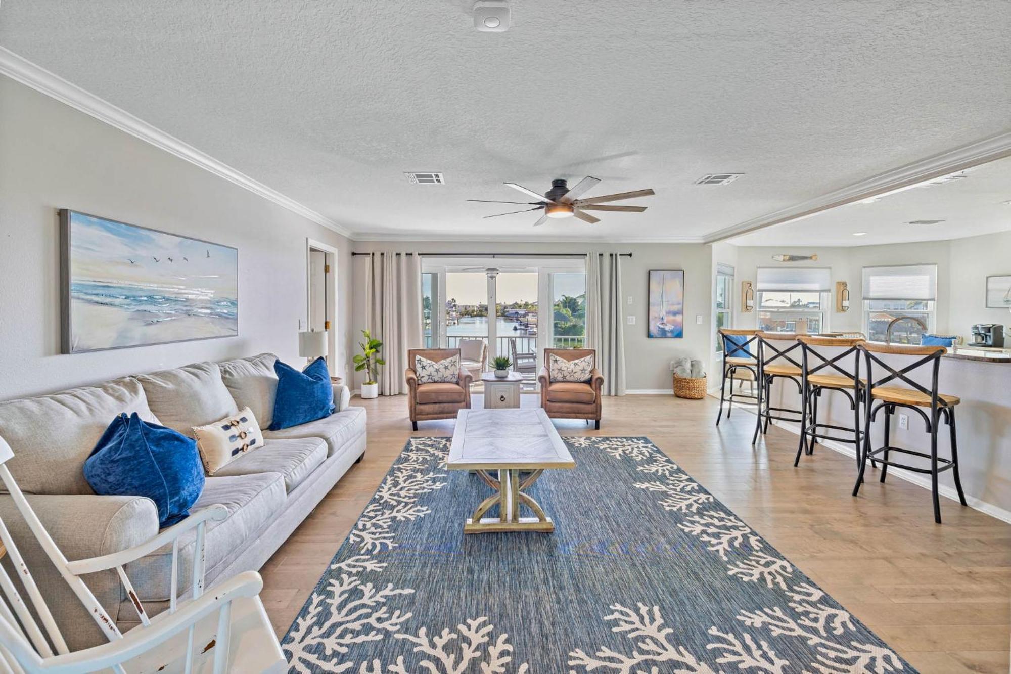 5 Bed3Bath Waterfront Pool Home With Full Gym, Office, And Heated Pool! Hernando Beach Dış mekan fotoğraf